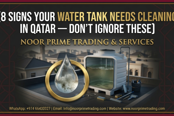 8 Signs Your Water Tank Needs Cleaning in Qatar — Don't Ignore These
