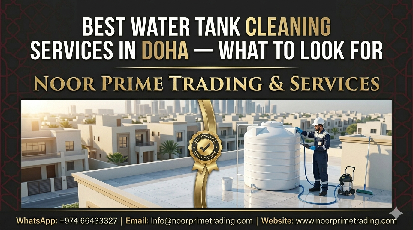 Best Water Tank Cleaning Services in Doha — What to Look For