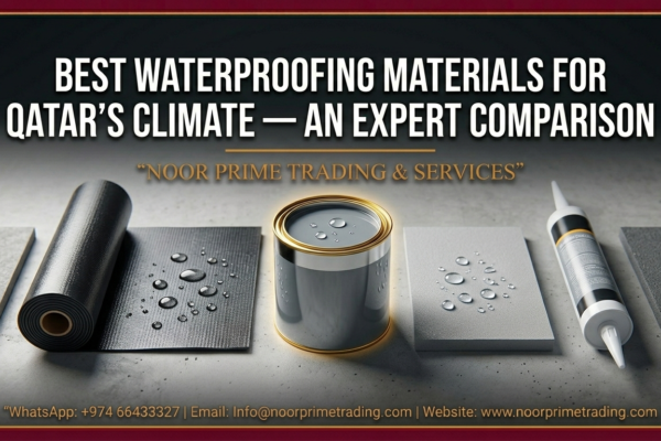 Best Waterproofing Materials for Qatar's Climate — An Expert Comparison