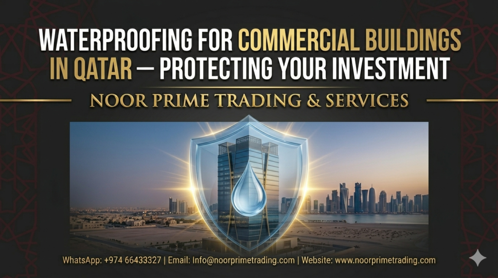 Waterproofing for Commercial Buildings in Qatar — Protecting Your Investment