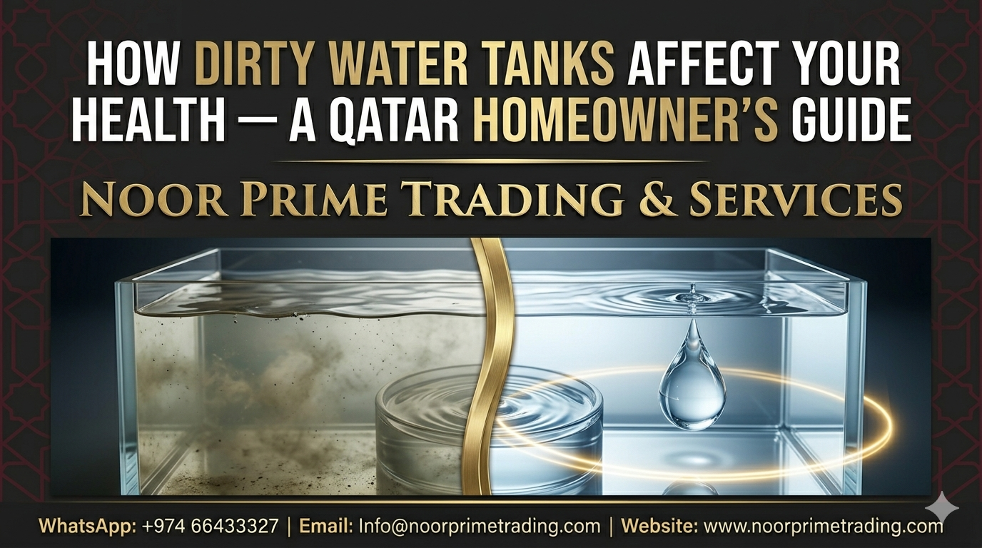 How Dirty Water Tanks Affect Your Health — A Qatar Homeowner’s Guide