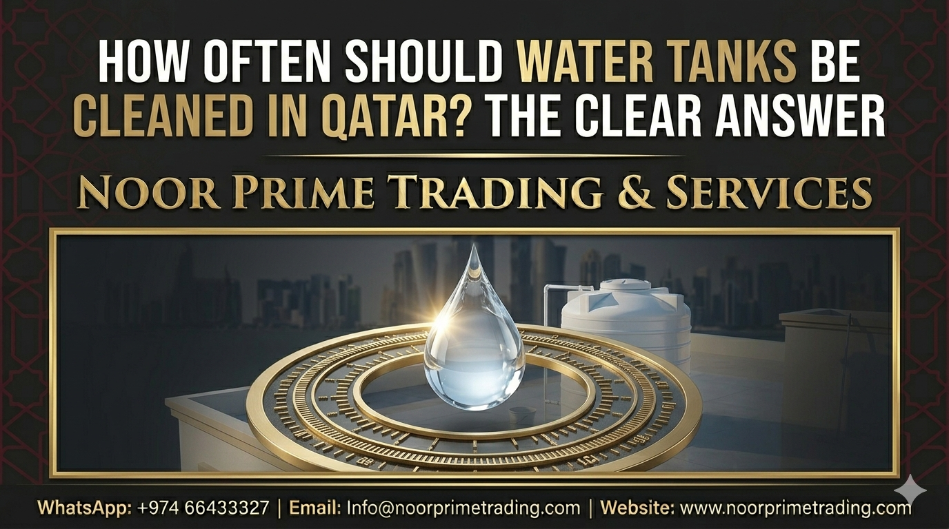 How Often Should Water Tanks Be Cleaned in Qatar? The Clear Answer