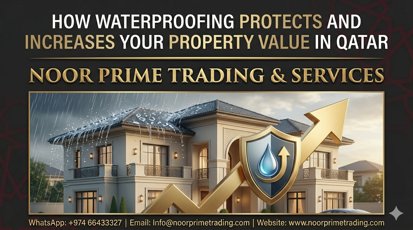 How Waterproofing Protects and Increases Your Property Value in Qatar