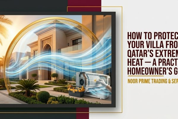How to Protect Your Villa from Qatar's Extreme Heat — A Practical Homeowner's Guide