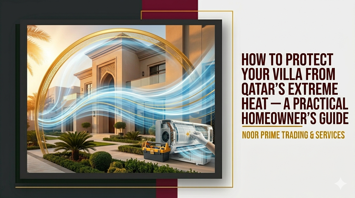 How to Protect Your Villa from Qatar’s Extreme Heat — A Practical Homeowner’s Guide