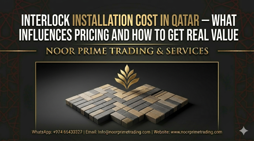 Interlock Installation Cost in Qatar — What Influences Pricing and How to Get Real Value