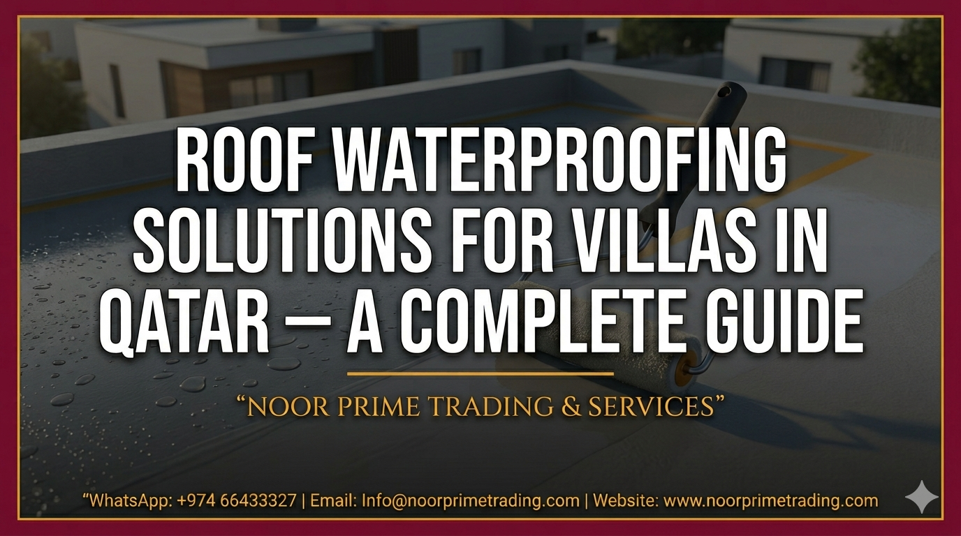 Roof Waterproofing Solutions for Villas in Qatar — A Complete Guide