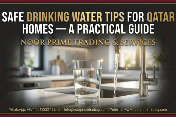 Safe Drinking Water Tips for Qatar Homes — A Practical Guide