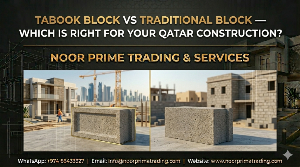 Tabook Block vs Traditional Block — Which Is Right for Your Qatar Construction?