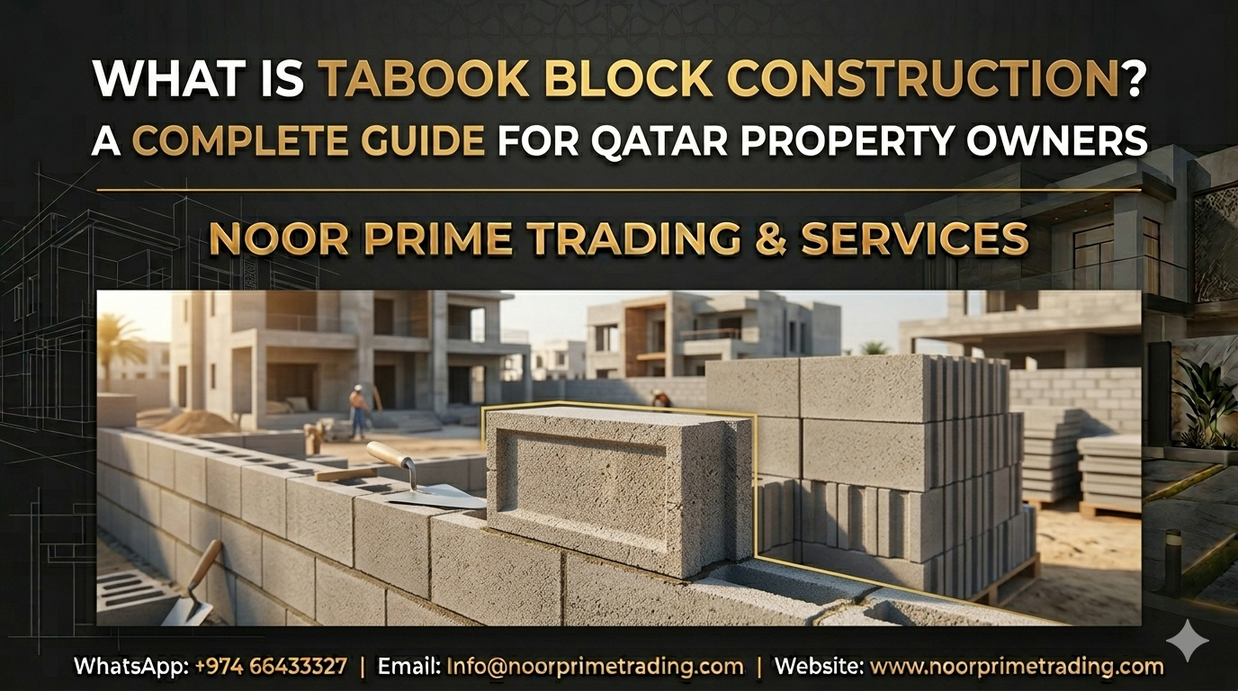 What Is Tabook Block Construction? A Complete Guide for Qatar Property Owners