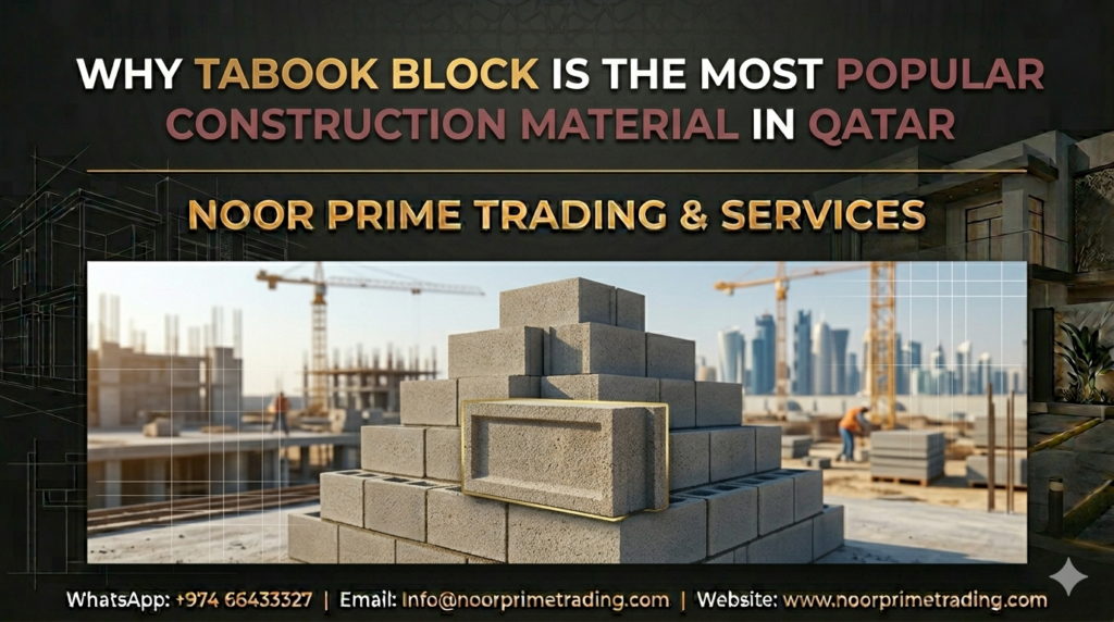 Why Tabook Block Is the Most Popular Construction Material in Qatar
