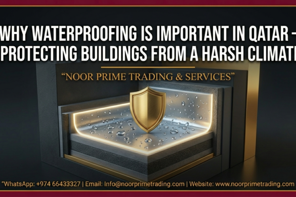 Why Waterproofing Is Important in Qatar — Protecting Buildings from a Harsh Climate
